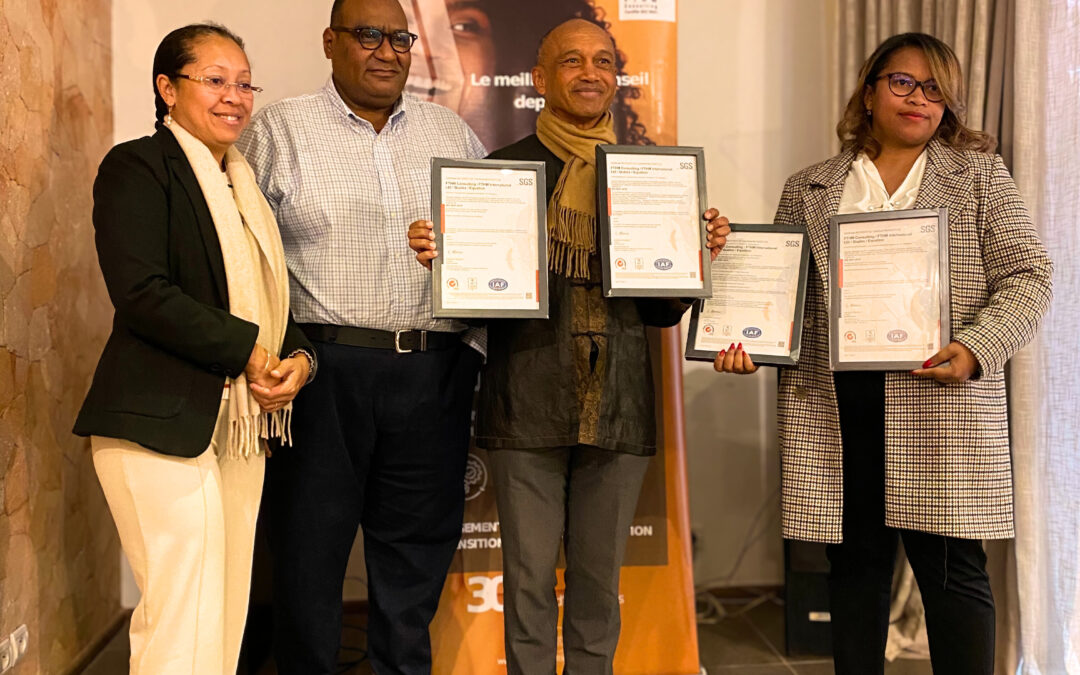 ISO 9001:2015 Certification Renewed for the 7th Time in a Row by FTHM Consulting