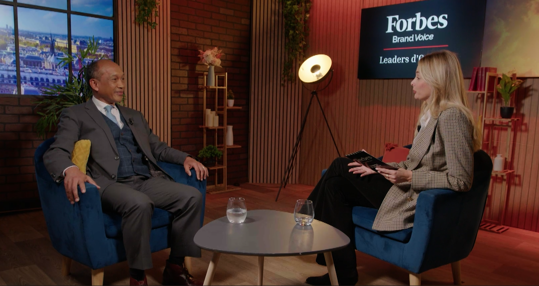 Thierry Rajaona, opinion leader according to Forbes Magazine